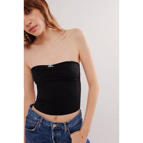 NEW Free People Fit For You Convertible Tube Top Sz M - Picture 10 of 10